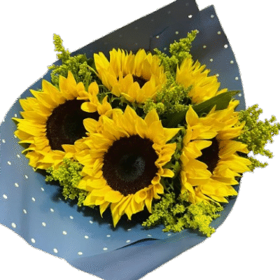 🌻 Ramo de Girasoles Luz Dorada