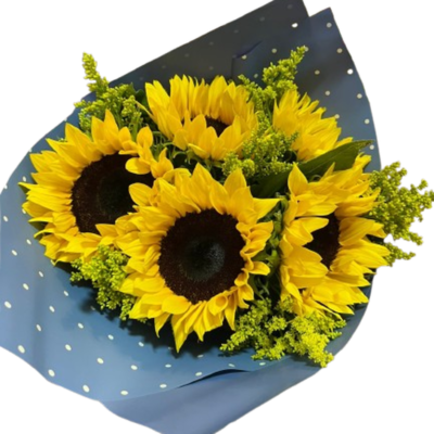 🌻 Ramo de Girasoles Luz Dorada